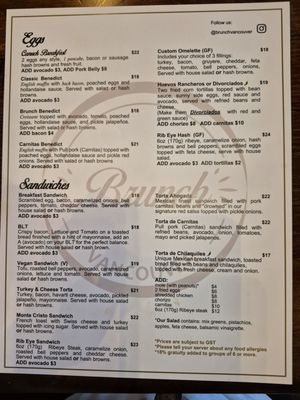 Menu photo 7 Brunch Vancouver, BC Menu photo 7 Brunch Vancouver, BC