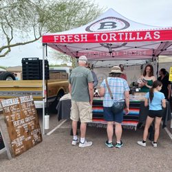 Gilbert Farmers Market - Fresh tortillas