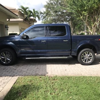 Champion Window Tint - After Champion installed tint - Auto Glass Services Near Me - Coral Springs, Florida