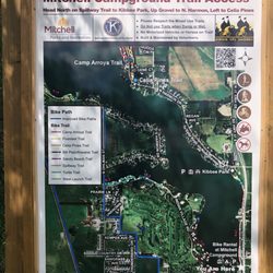 Lake Mitchell Campground - Trails around Lake Mitchell