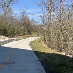 Bob Mays Park - Part of the newest edition to this park. The path is wide,  wide enough for 3-4 people to walk next to each other comfortably.