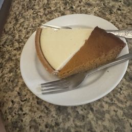 Key lime pie (with free piece of pumpkin pie they gave us)