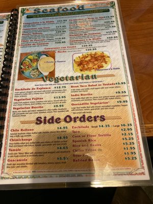 Menu photo 2 El Indio Portland, OR