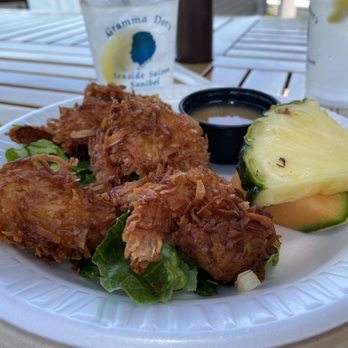 Gramma Dot's - Coconut shrimp appetizer - Seafood Near Me - Sanibel, Florida Gramma Dot's - Coconut shrimp appetizer - Seafood Near Me - Sanibel, Florida