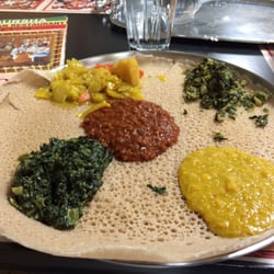 Gursha Ethiopian Restaurant - Veggie combo
