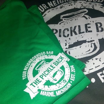 The Pickle Back - T-shirts available $15 - American Near Me - Marne, Michigan