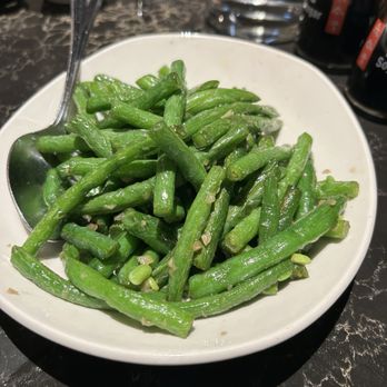 Din Tai Fung - String Beans with Garlic - Dim Sum Near Me - Irvine, California