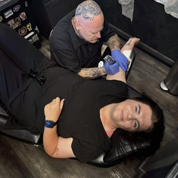 Frontline Tattoo Oceanside - Me getting tattooed by PJ - Tattoo Near Me - Oceanside, California Frontline Tattoo Oceanside - Me getting tattooed by PJ - Tattoo Near Me - Oceanside, California