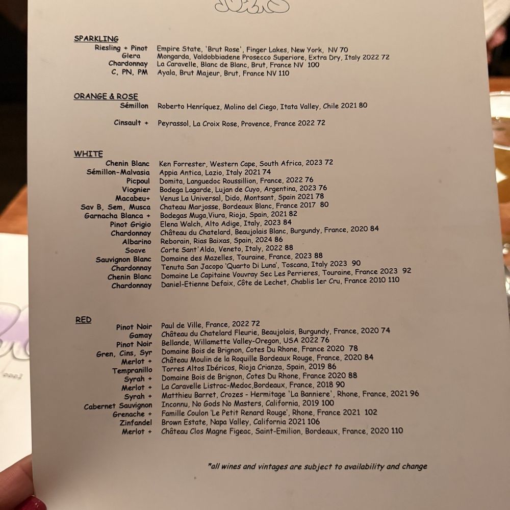 Naks - Wine by the bottle menu - Filipino Near Me - New York, New York Naks - Wine by the bottle menu - Filipino Near Me - New York, New York