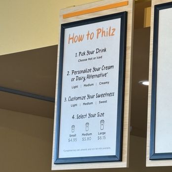 Philz Coffee - Pricing February 2025 - Coffee & Tea Near Me - Costa Mesa, California