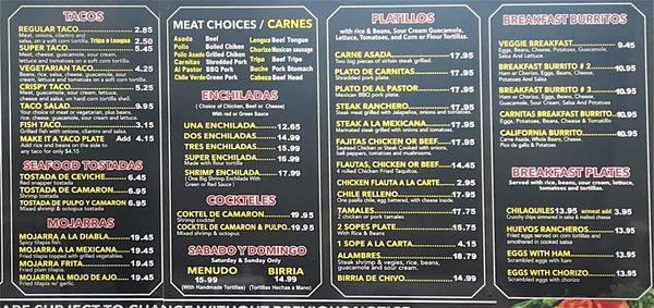 Menu photo 3 Los Inmortales Taqueria Sacramento, CA Menu photo 3 Los Inmortales Taqueria Sacramento, CA