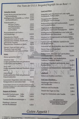 Menu photo 5 Kleinhuis' Restaurantschiff Hamburg, HH