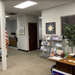 Oklahoma Democratic Party - View towards conference room space and party staff offices from lobby