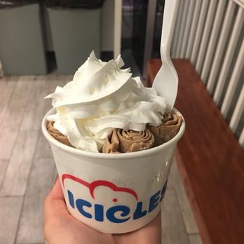 ICICLES - Rock N' Roll w/ whipped cream! - Ice Cream & Frozen Yogurt Near Me - San Jose, California ICICLES - Rock N' Roll w/ whipped cream! - Ice Cream & Frozen Yogurt Near Me - San Jose, California
