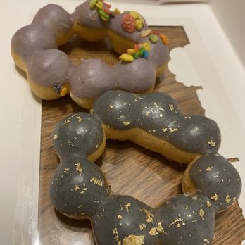 Mochi Dough - Taro & Black Sesame - Donuts Near Me - Sacramento, California