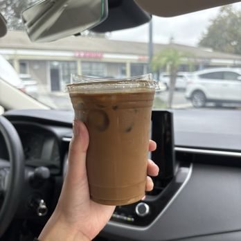 Cafe The Scoop - Vanilla latte with extra espresso shots - Cafes Near Me - Long Beach, California Cafe The Scoop - Vanilla latte with extra espresso shots - Cafes Near Me - Long Beach, California