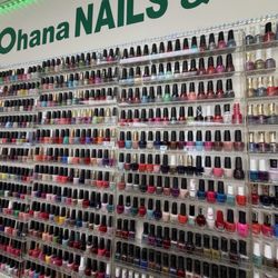 Ohana Nails & Spa - Polish selection