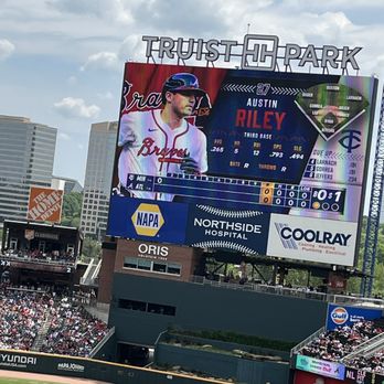 Truist Park - Big screen monitor - Stadiums & Arenas Near Me - Atlanta, Georgia