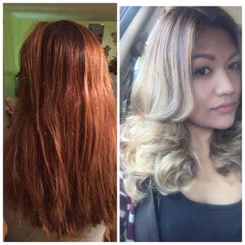 Vanity Salon - Before & After my 1st session w/ Ashley! - Hair Stylists Near Me - Concord, California Vanity Salon - Before & After my 1st session w/ Ashley! - Hair Stylists Near Me - Concord, California