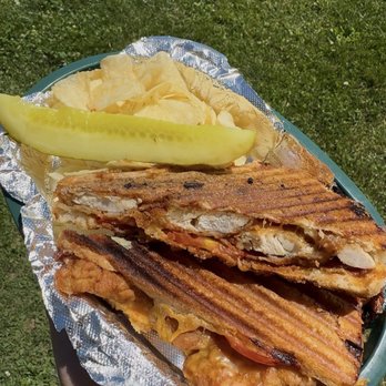 Dondero Orchards - BBQ Chicken Panini - Farmers Market Near Me - Glastonbury, Connecticut Dondero Orchards - BBQ Chicken Panini - Farmers Market Near Me - Glastonbury, Connecticut