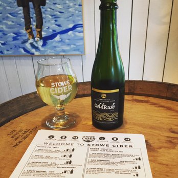 Stowe Cider - The Gold Rush! - Cideries Near Me - Stowe, Vermont Stowe Cider - The Gold Rush! - Cideries Near Me - Stowe, Vermont