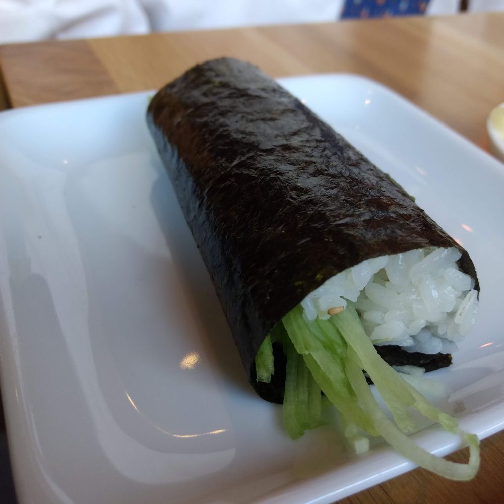 SUGARFISH | Pasadena - Cucumber roll: Julienned cucumbers with dash of sesame seeds - Japanese Near Me - Pasadena, California SUGARFISH | Pasadena - Cucumber roll: Julienned cucumbers with dash of sesame seeds - Japanese Near Me - Pasadena, California
