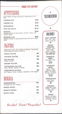 Menu photo 5 Taco Miendo Kenneth City, FL Menu photo 5 Taco Miendo Kenneth City, FL