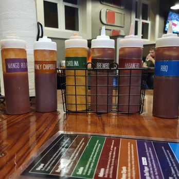 Bob's Bitchin' BBQ - Sauce array - Barbeque Near Me - Dodgeville, Wisconsin