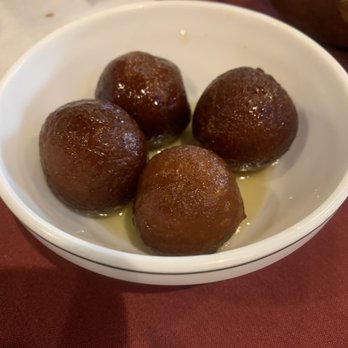India Palace - Gulab Jamun. This has an interesting texture, but it tastes good. - Indian Near Me - Memphis, Tennessee India Palace - Gulab Jamun. This has an interesting texture, but it tastes good. - Indian Near Me - Memphis, Tennessee