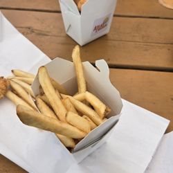Atlas Chicken Shack - Geneva - chicken and fries