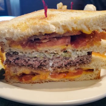 Metro Diner - Holy Kamoli Shmoly Burger... grilled cheese, burger, grilled cheese... - American Near Me - Charleston, South Carolina Metro Diner - Holy Kamoli Shmoly Burger... grilled cheese, burger, grilled cheese... - American Near Me - Charleston, South Carolina
