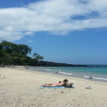 Kauna'oa Beach - Mauna Kea Beach - Beware of land sharks - Beaches Near Me - Kamuela, Hawaii