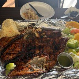 Whole grilled fish Whole grilled fish