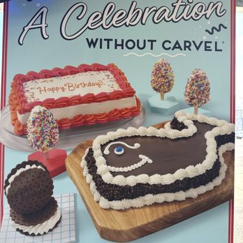Carvel - Poster with some menu items - Ice Cream & Frozen Yogurt Near Me - Flushing, New York