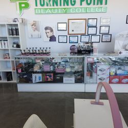 Turning Point Beauty College - I am here, really early for the public.
