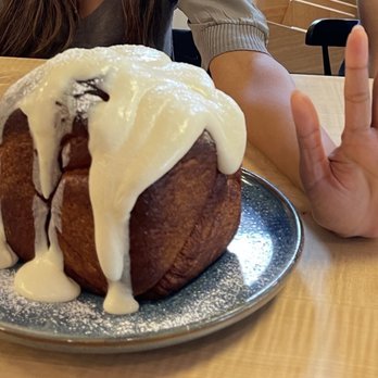 Farm & Fire - 'Sold out' Cinnamon bun - Canadian (New) Near Me - Banff, Alberta Farm & Fire - 'Sold out' Cinnamon bun - Canadian (New) Near Me - Banff, Alberta
