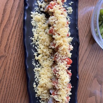 Sushi On Fire - Red Crunchy Supreme Roll - Sushi Bars Near Me - Huntington Beach, California Sushi On Fire - Red Crunchy Supreme Roll - Sushi Bars Near Me - Huntington Beach, California