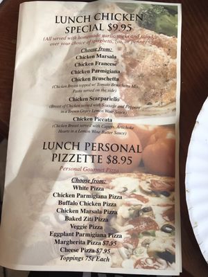 Menu photo 2 La Focaccia Melville, NY