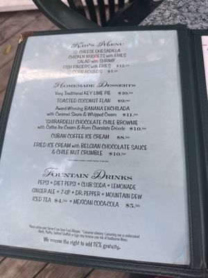 Menu photo 8 Old Town Mexican Cafe Key West, FL Menu photo 8 Old Town Mexican Cafe Key West, FL