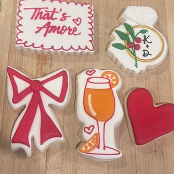 Scarsone Sweets - That's Amore Bridal Shower cookies - Desserts Near Me Scarsone Sweets - That's Amore Bridal Shower cookies - Desserts Near Me