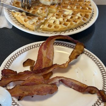 Waffle House - Bacon and waffle - Breakfast & Brunch Near Me - Clover, South Carolina Waffle House - Bacon and waffle - Breakfast & Brunch Near Me - Clover, South Carolina