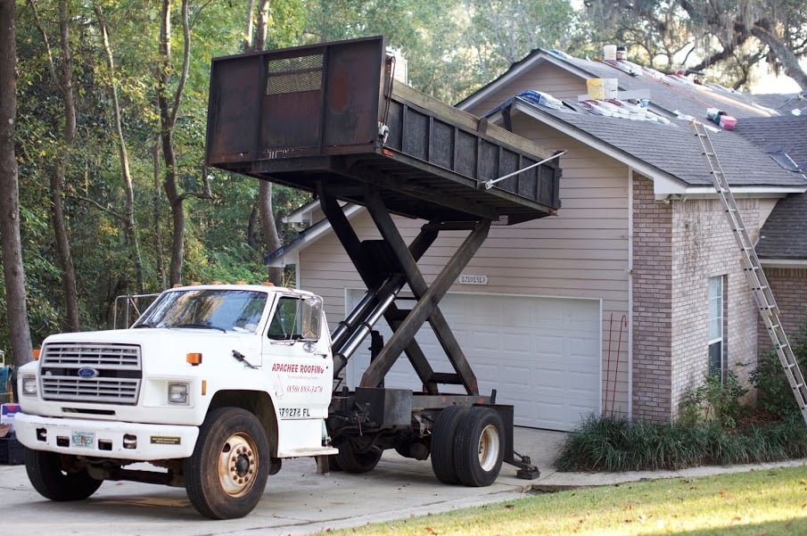 Slide of Apachee Roofing