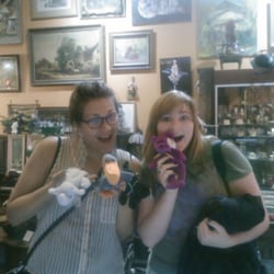 Marissa and Amy took advantage of a Craigslist special to buy some Beanie Babies.