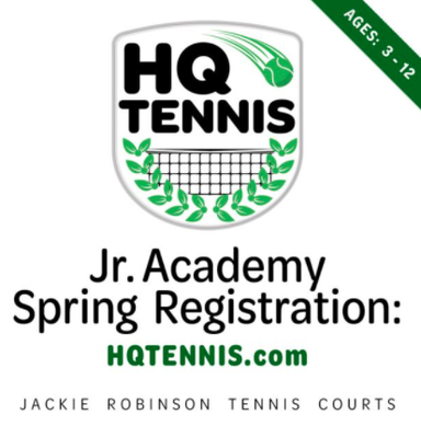 Jackie Robinson Park Playground Tennis Courts by null