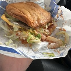 McDonald's - Gross can't even put my mouth on it why why why I drove to get this??