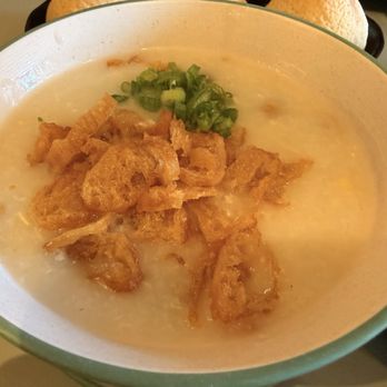 Tim Ho Wan - 36. Pork Congee with Century & Salted Egg - Dim Sum Near Me - Irvine, California Tim Ho Wan - 36. Pork Congee with Century & Salted Egg - Dim Sum Near Me - Irvine, California