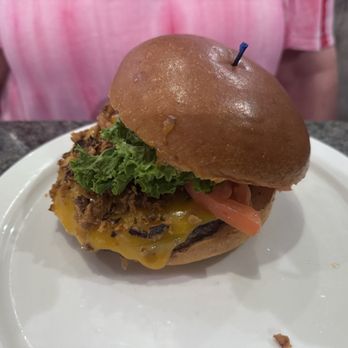 Randolph Diner Bar & Grill - Cheddar burger with frizzled onions - Diners Near Me - Randolph, New Jersey Randolph Diner Bar & Grill - Cheddar burger with frizzled onions - Diners Near Me - Randolph, New Jersey