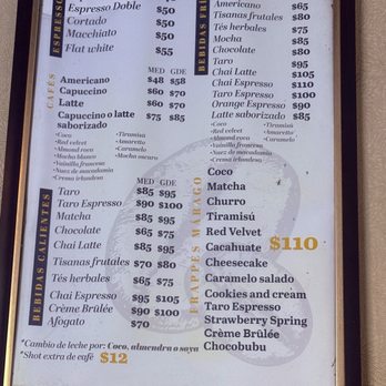Marago Coffee - Coffee menu - Cafeteria Near Me - Ejido del Centro, YUC Marago Coffee - Coffee menu - Cafeteria Near Me - Ejido del Centro, YUC