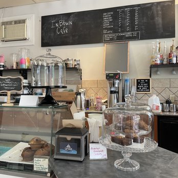 inBtwn Cafe - a counter with a variety of pastries - Coffee & Tea Near Me - Vancouver, British Columbia inBtwn Cafe - a counter with a variety of pastries - Coffee & Tea Near Me - Vancouver, British Columbia