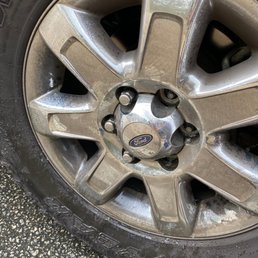 Weird 3 of 6 lug nuts!!!  5 minutes after picking up my truck for an oil change and Tire Rotation